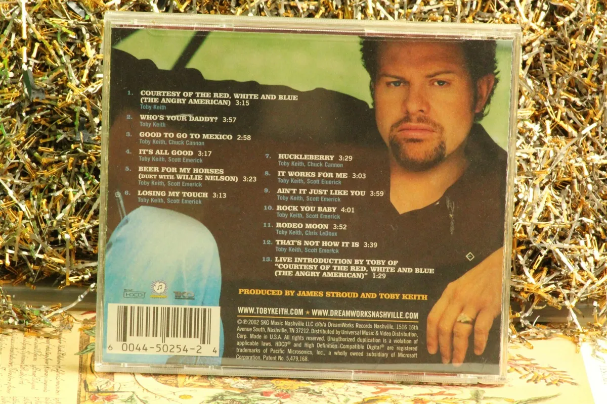 Toby Keith - Unleashed #3692 (2002, CD) Empty Case Only | eBay