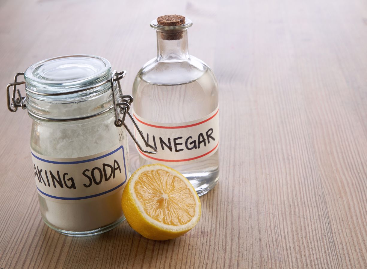 baking soda and white vinegar