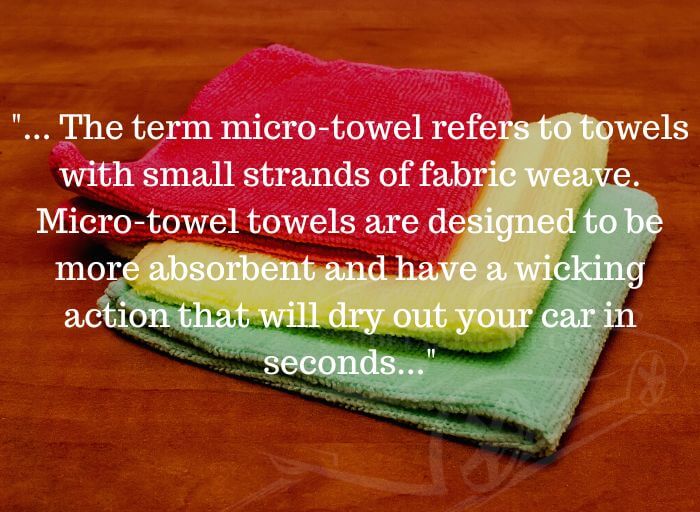 Microfiber Car Drying Towel