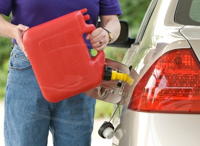 How to Start Your Car After Running Out of Gas