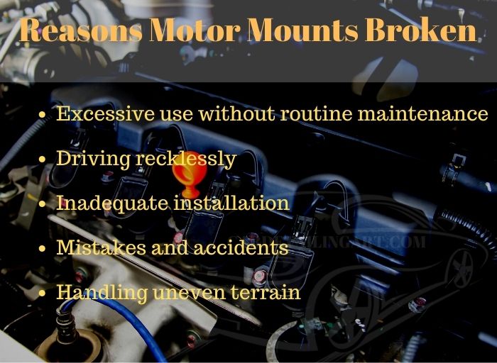 Reasons Motor Mounts Broken