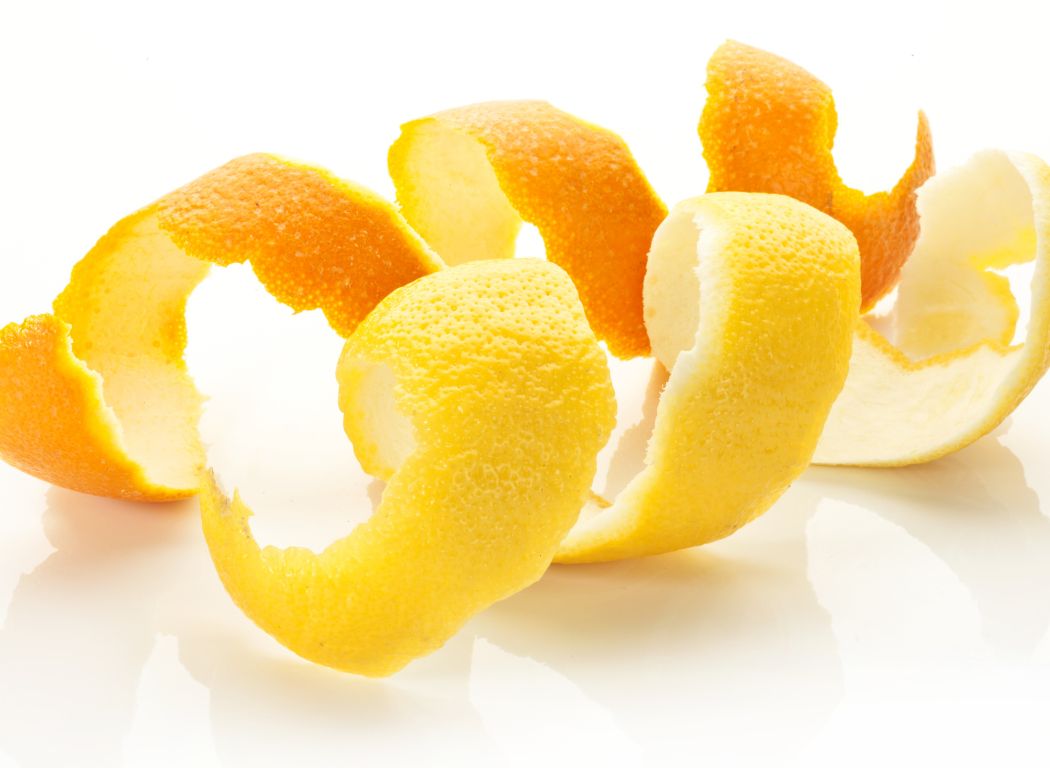 Peels of citrus